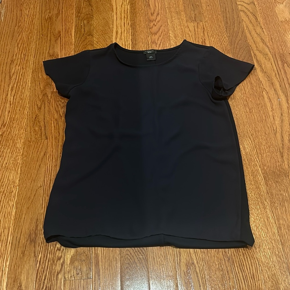 Ann Taylor Navy Blue Top